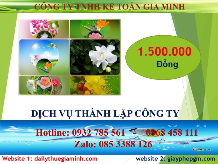 Đăng ký thành lập công ty tại Cần Thơ 5 Chi phí đăng ký thành lập công ty tại Cần Thơ
