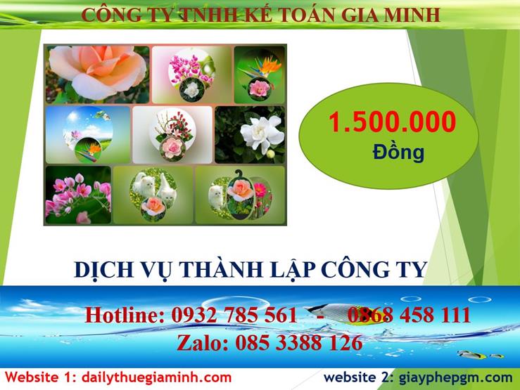 Đăng ký thành lập công ty tại Quận 7 5 Chi phí thành lập doanh nghiệp tại Quận 7