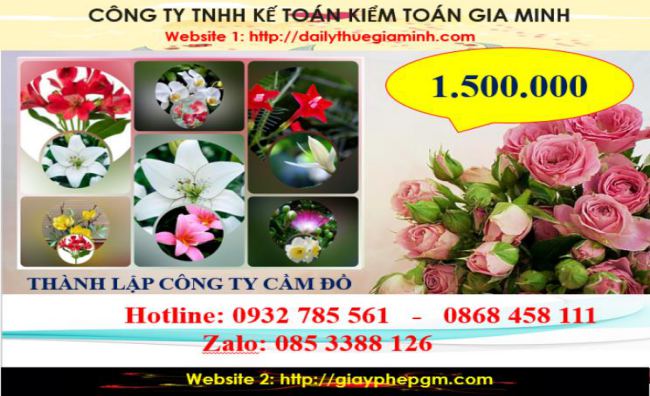 Thành lập công ty cầm đồ tại Bắc Kạn 9 Chi phí thành lập doanh nghiệp cầm đồ tại Bắc Kạn