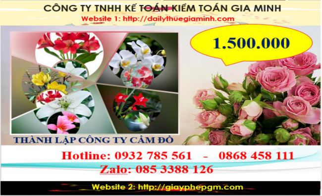 Thành lập công ty cầm đồ tại Nam Định 5 Chi phí thành lập doanh nghiệp cầm đồ tại Nam Định