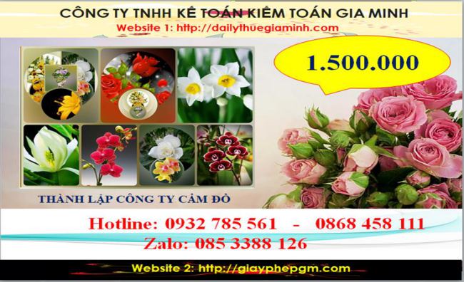 Thành lập công ty cầm đồ tại Thái Bình 5 Chi phí thành lập doanh nghiệp cầm đồ tại Thái Bình