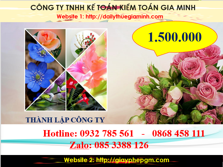 Chi phí thành lập doanh nghiệp kinh doanh khách sạn tại Bình Dương