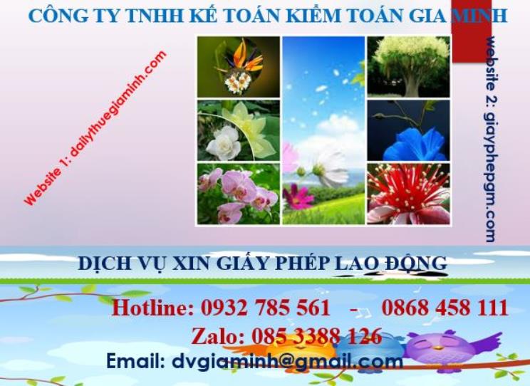 Dịch vụ giấy phép lao động tại Huyện Cờ Đỏ