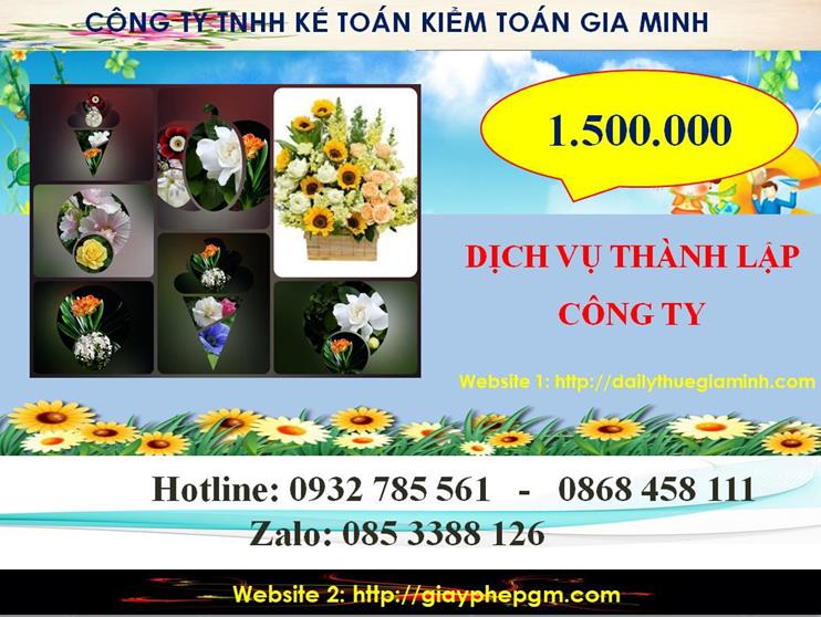 Chi phí dịch vụ thành lập chi nhánh công ty tại Huyện Bàu Bàng