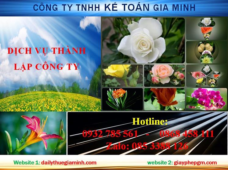Thủ tục thành lập chi nhánh công ty tại Huyện Dầu Tiếng