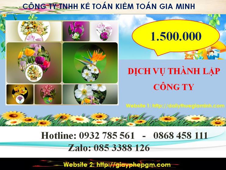Chi phí dịch vụ thành lập chi nhánh công ty tại Huyện Hà Nội