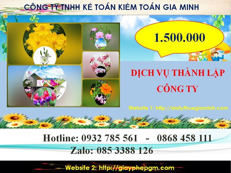 Chi phí dịch vụ thành lập chi nhánh công ty tại Huyện Phú Vang
