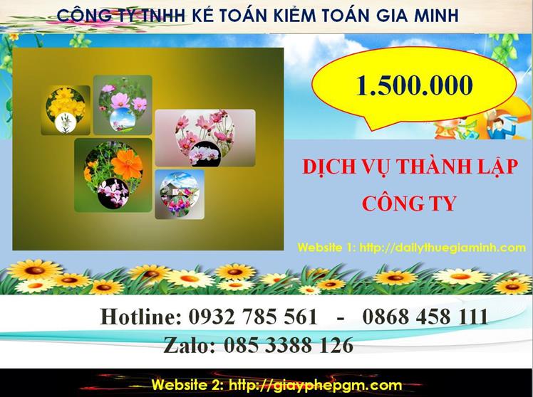 Chi phí thành lập chi nhánh doanh nghiệp tại Huyện Quảng Điền