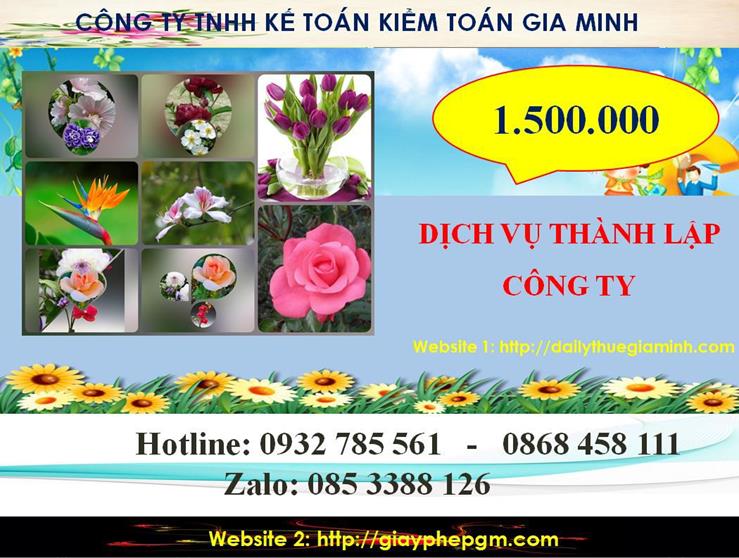 Chi phí thành lập chi nhánh doanh nghiệp tại Thị xã Tân Uyên