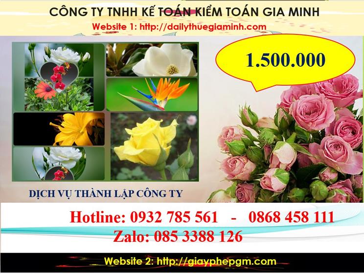 Dịch vụ thành lập công ty du lịch tại Bến Tre 5 Chi phí thành lập công ty du lịch tại Bến Tre