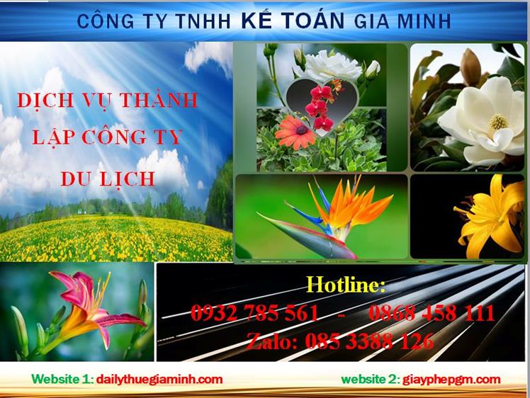 Dịch vụ thành lập công ty du lịch tại Đà Nẵng 4 Thủ tục thành lập công ty du lịch tại Đà Nẵng