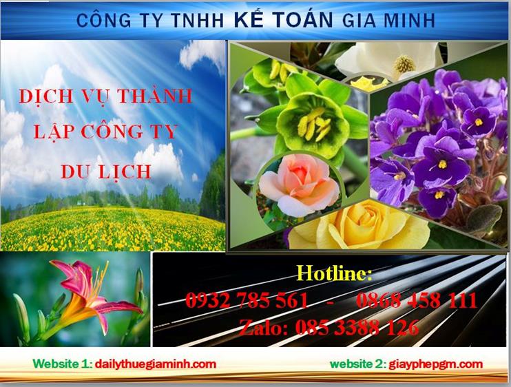 Dịch vụ thành lập công ty du lịch tại Hải Phòng 4 Thủ tục thành lập công ty du lịch tại Hải Phòng