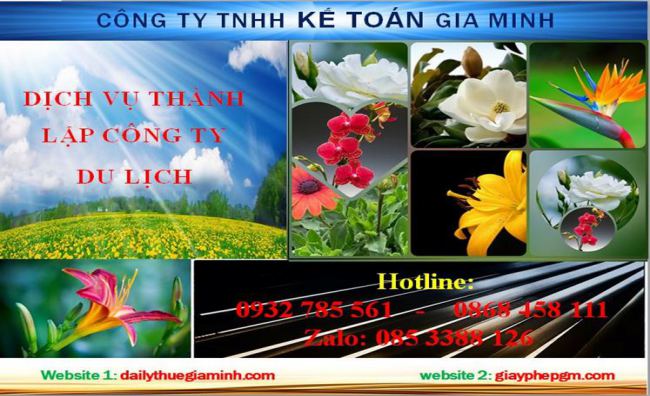 Dịch vụ thành lập công ty du lịch tại Lai Châu 4 Thủ tục thành lập công ty du lịch tại Lai Châu