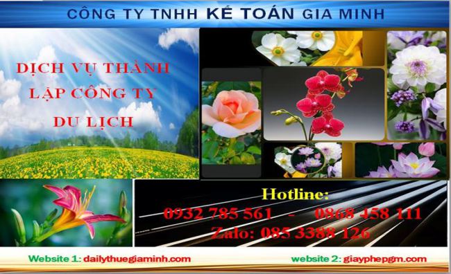 Dịch vụ thành lập công ty du lịch tại Nam Định 4 Thủ tục thành lập công ty du lịch tại Nam Định