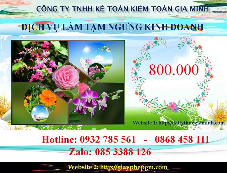 Tạm ngừng hoạt động doanh nghiệp tại Đà Nẵng 5 Chi phí tạm ngừng doanh nghiệp tại Đà Nẵng