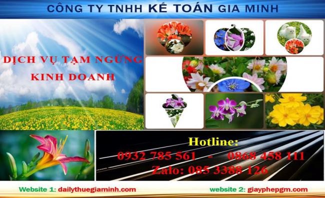 Tạm ngừng hoạt động doanh nghiệp tại Yên Bái 4 Thủ tục tạm ngừng hoạt động doanh nghiệp tại Yên Bái