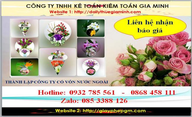 Thành lập công ty TNHH có vốn đầu tư nước ngoài tại Phú Yên 5 Chi phí thành lập doanh nghiệp có vốn đầu tư nước ngoài tại Phú Yên