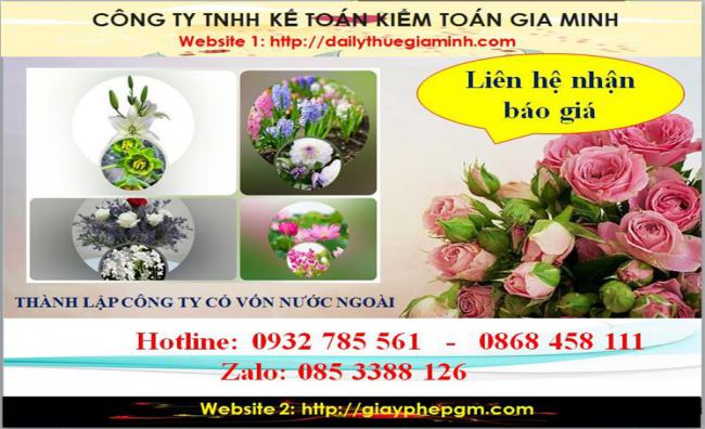 Thành lập công ty TNHH có vốn đầu tư nước ngoài tại Quận 4 5 Chi phí thành lập doanh nghiệp có vốn đầu tư nước ngoài tại Quận 4