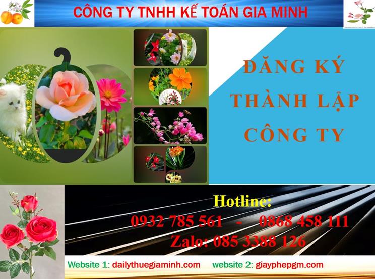 Đăng ký thành lập công ty tại Cần Thơ 4 Thủ tục đăng ký thành lập công ty tại Cần Thơ