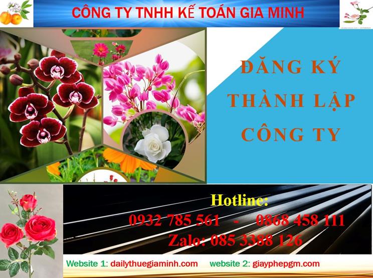 Đăng ký thành lập công ty tại Ninh Bình 4 Thủ tục đăng ký thành lập công ty tại Ninh Bình