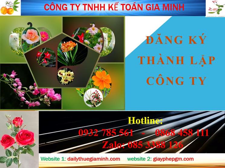 Thủ tục đăng ký thành lập công ty tại Phú Thọ