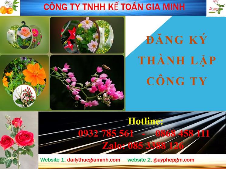 Đăng ký thành lập công ty tại Thái Nguyên 4 Thủ tục đăng ký thành lập công ty tại Thái Nguyên