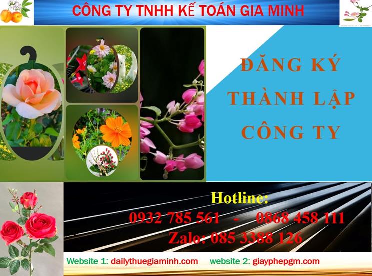 Thủ tục đăng ký thành lập công ty tại Thị Xã Tân Uyên