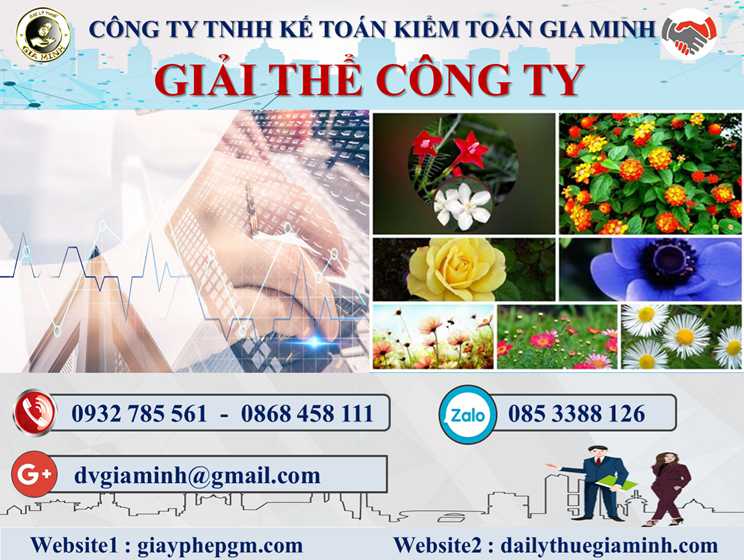 Dịch vụ giải thể doanh nghiệp tại Huyện Hoài Đức – 3.000.000