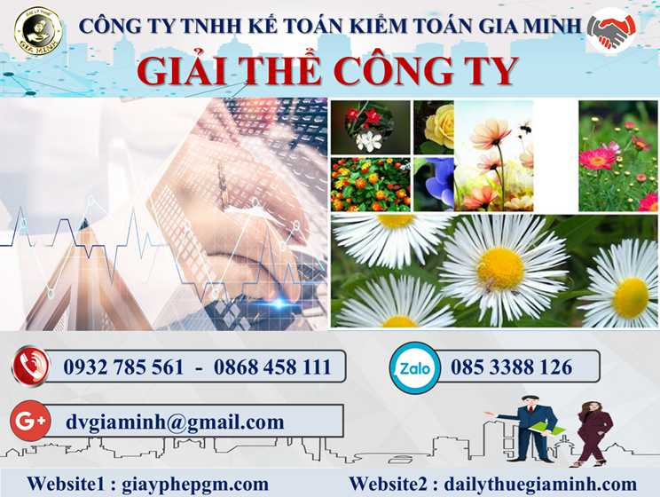 Dịch vụ giải thể doanh nghiệp tại Quận 12 – 3.000.000