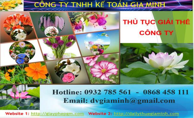 Thủ tục giải thể công ty tại Huyện Phú Giáo 4 Thủ tục giải thể công ty tại Huyện Phú Giáo