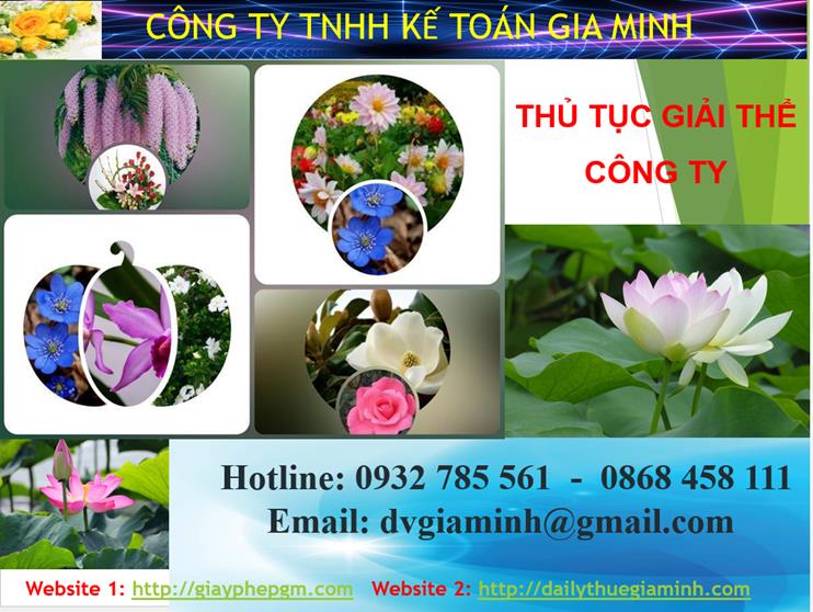 Thủ tục giải thể công ty tại Tiền Giang