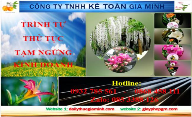 Trình tự thủ tục tạm ngừng kinh doanh tại Huyện Gia Lâm 4 Thủ tục tạm ngừng kinh doanh tại Huyện Gia Lâm