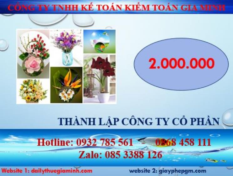 Thủ tục thành lập chi nhánh công ty cổ phần tại Hà Nam 5 Chi phí thành lập chi nhánh công ty cổ phần tại Hà Nam