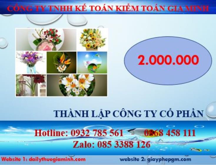 Thủ tục thành lập chi nhánh công ty cổ phần tại Nam Định 5 Chi phí thành lập chi nhánh công ty cổ phần tại Nam Định