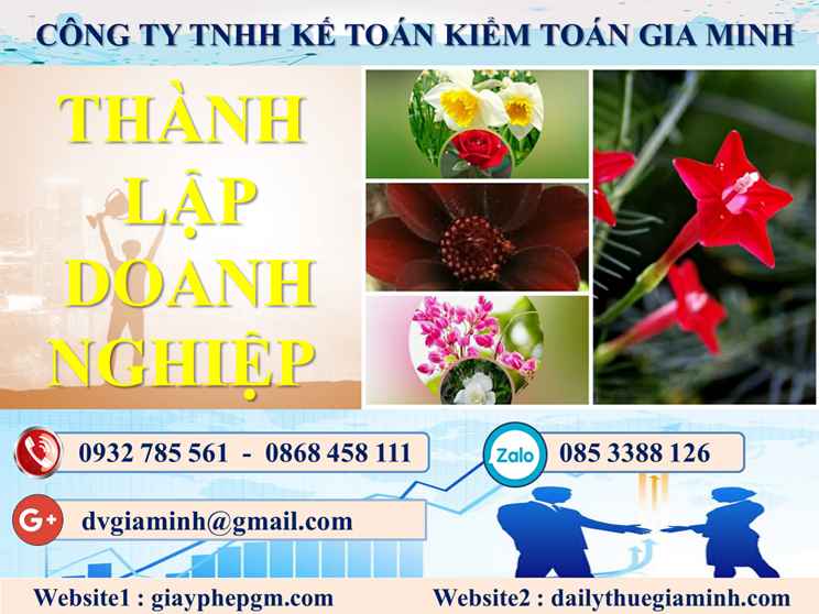 Thủ tục thành lập doanh nghiệp trọn gói Hậu Giang