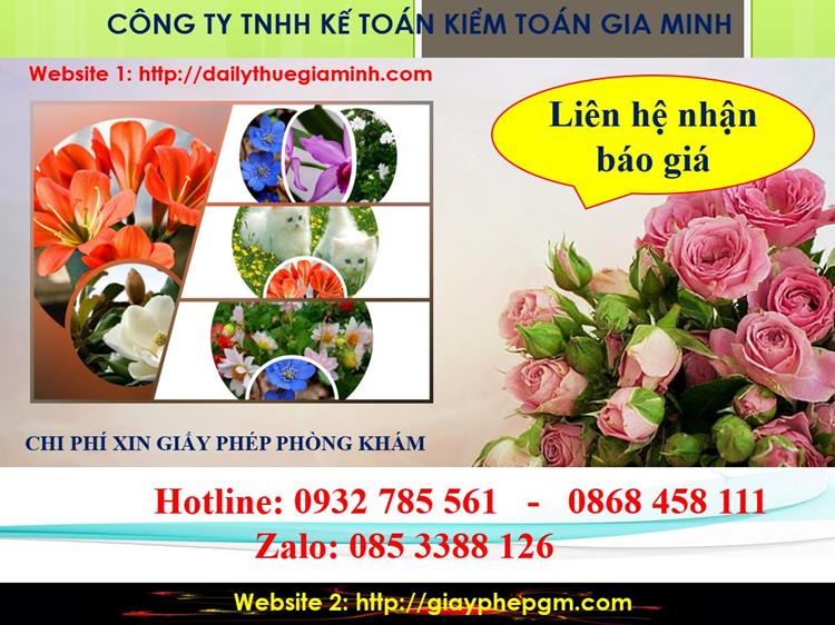 Xin giấy phép phòng khám tại Huyện Bình Chánh 2 Chi Phí Xin Giấy Phép Mở Phòng khám tại Huyện Bình Chánh