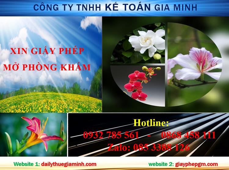 Xin giấy phép phòng khám tại Quận Tân Bình 1 Thủ tục xin giấy phép mở phòng khám tại Quận Tân Bình