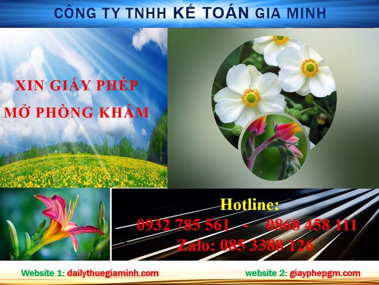 Xin giấy phép phòng khám tại Sơn La 4 Thủ tục xin giấy phép mở phòng khám tại Sơn La