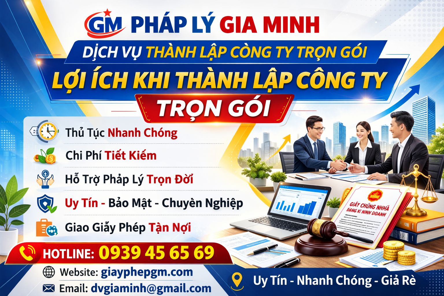 Hồ sơ mở công ty tại Huế