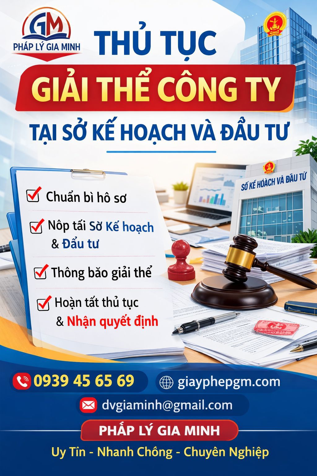 Quy trình giải thể công ty tại Kiên Giang gồm đóng mã số thuế và nộp hồ sơ tại Sở Kế hoạch và Đầu tư