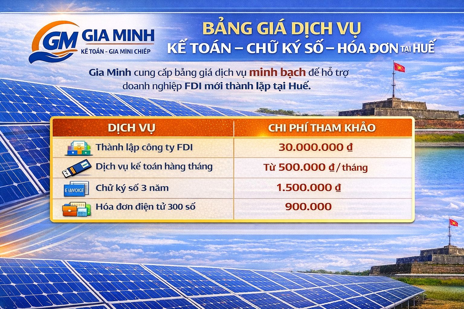 Thành lập công ty vốn đầu tư nước ngoài tại Huế