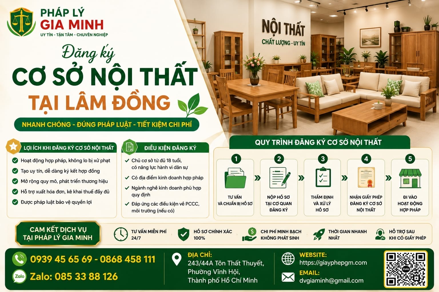 Thành lập cơ sở sản xuất nội thất tại Lâm Đồng – Hướng dẫn chi tiết từ A đến Z 7 Đăng ký cơ sở nội thất tại Lâm Đồng