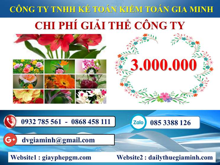 Dịch vụ giải thể công ty trọn gói giá rẻ tại Huyện Chương Mỹ – Nhanh, đúng luật 5 Chi phí giải thể công ty trọn gói giá rẻ tại Huyện Chương Mỹ