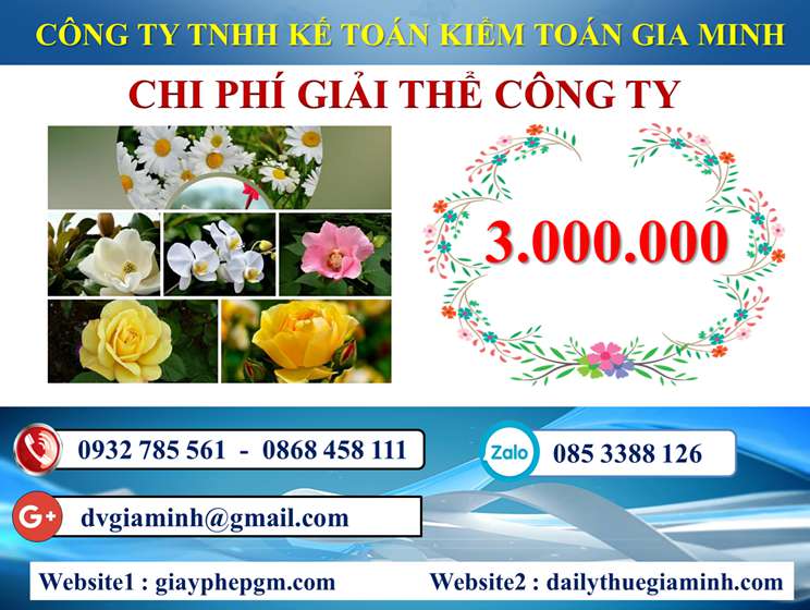 Dịch vụ giải thể công ty trọn gói giá rẻ tại Huyện Hòa Vang 5 Chi phí giải thể công ty trọn gói giá rẻ tại Huyện Hòa Vang