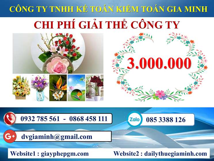 Dịch vụ giải thể công ty trọn gói giá rẻ tại Huyện Thanh Oai 5 Chi phí giải thể công ty trọn gói giá rẻ tại Huyện Thanh Oai