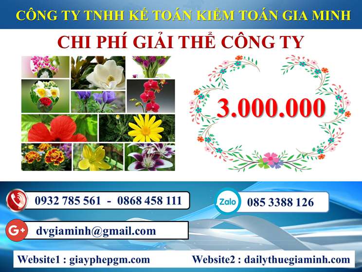 Dịch vụ giải thể công ty trọn gói giá rẻ tại Huyện Vĩnh Bảo 5 Chi phí giải thể công ty trọn gói giá rẻ tại Huyện Vĩnh Bảo