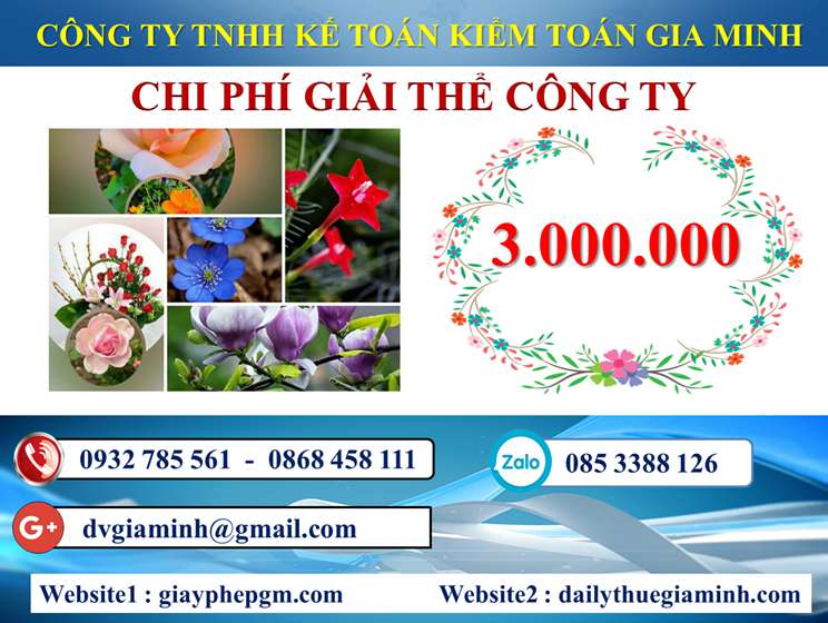 Dịch vụ giải thể công ty trọn gói giá rẻ tại Quận Hoàng Mai 5 Chi phí giải thể công ty trọn gói giá rẻ tại Quận Hoàng Mai