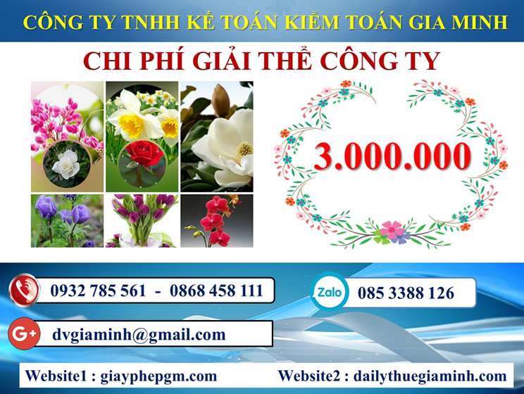 Dịch vụ giải thể công ty trọn gói giá rẻ tại Quận Kiến An 5 Chi phí giải thể công ty trọn gói giá rẻ tại Quận Kiến An