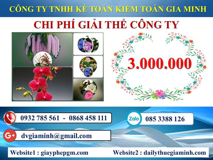 Dịch vụ giải thể công ty trọn gói giá rẻ tại Quận Ngô Quyền 5 Chi phí giải thể công ty trọn gói giá rẻ tại Quận Ngô Quyền