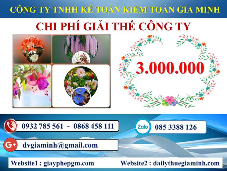 Dịch vụ giải thể công ty trọn gói giá rẻ tại Quảng Trị 5 Chi phí giải thể công ty trọn gói giá rẻ tại Quảng Trị
